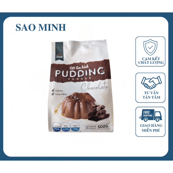 Bột Pudding Chocolate  DANS 500g